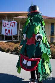 This page is about stanford university mascot name,contains strange mascot: Stanford Tree Mascot Beat Cal Photograph By Jason O Watson
