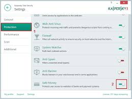 How To Configure And Use Safe Money In Kaspersky Total Security