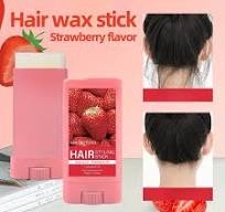Strawberry Flavor * Hair Wax Stick * 3, Practical 3pcs Set * Coconut Oil  Hair Wax Stick, Non-greasy, Ideal for Style and Smoothn