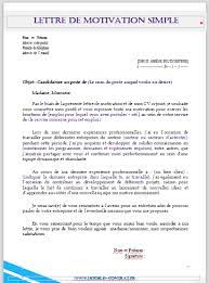 Check spelling or type a new query. La Lettre De Motivation Exemple Modele De Contrat