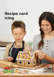 Holiday Recipe From Ikea Icing Baking And Decorating Cookies And Gingerbread Fun Christmas Activities Gingerbread House Decorations Ikea Gingerbread House