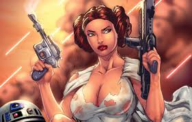 Working with watercolor is a challenge for me. Wallpaper Chest Girl Star Wars Blaster Fan Art R2 D2 Princess Leia Leia Organa Leia Leia Organa Solo Images For Desktop Section Fantastika Download