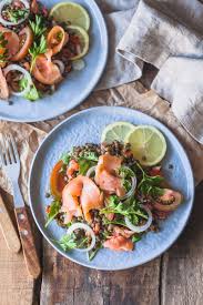 The theory is that we do not digest the carbohydrates trapped in fiber. Low Carb Smoked Salmon Lentil Salad Vibrant Plate