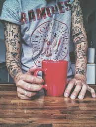 Check spelling or type a new query. Love The Random Tattoos Making Up Sleeves As Much As The Full Sleeve Pieces Full Sleeve Tattoos Tattoos For Guys Hipster Tattoo