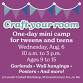 Craft Your Room Mini-Camp for Tweens and Teens in Montgomery County, Md.
