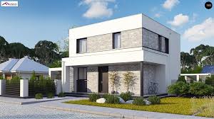 проекты домов в стиле хай тек с плоской кровлей Proekt Prostogo Dvuhetazhnogo Doma S Ploskoj Kryshej S3 127 Zx92 V 2020 G Domashnyaya Moda Dvuhetazhnye Doma Dom