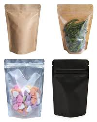 2 oz barrier bags stand up zipper pouches