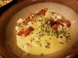 Add chicken broth, stirring occasionally, for 5 minutes. Seared Bay Scallops In Bacon Cream Sauce Keto Plates