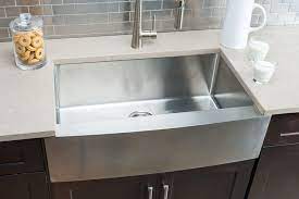 It is ergonomic because the apron front is thinner than the usual countertop between you and the sink, so you don't have to reach far. Hahn Farmhouse Large Single Bowl Sink
