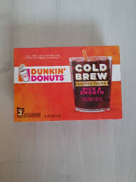 Been drinking about 3 years now because of my blood pressure. Dunkin Cold Brew Coffee Packs 2 Pitchers 12 Cups Shopee Philippines