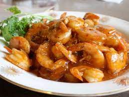 Deep Fried Shrimp In A Ketchup Garlic Sauce Recipe Recipe Hot Sauce Recipes Garlic Sauce Recipe Fried Shrimp