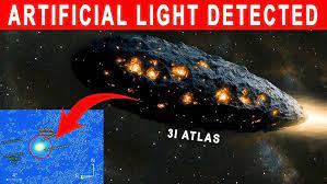 Another 3I Atlas mystery: Artificial light detected on 3I Atlas...Stranger than Oumuamua - YouTube