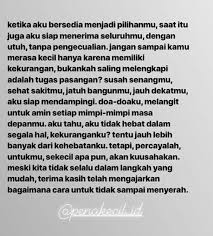 1 / terima kasih sayang / ku ucap padamu / kerana menyambut tanganku / yang hampir layu / badai cinta melanda / mengarah arus / menjadikan pantai yang indah / kian bercelaru / 2 28 Ide Kutipan Remaja Kutipan Remaja Kata Kata Kutipan