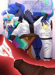 Rule34 - If it exists, there is porn of it  replica (artist), princess  celestia (mlp), princess luna (mlp)  1059430