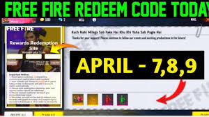 Check the website link to redeem codes in india of 23rd may: Free Fire Redeem Codes Today 8 April 2021 Ff Redeem Code Today Today New Redeem Code Free Fire Youtube
