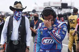 Not many nascar fans on mr though. Talladega Speedway Drivers Back Black Driver Bubba Wallace Los Angeles Times