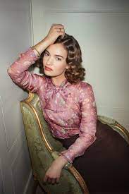 Lily james / лили джеймс. Take An Exclusive Look At Lily James In The Pursuit Of Love Vogue