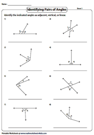 Worksheets are name the relationship complementary linear pair, pairs of angles, , pairs of angles, 3 parallel lines and transversals, work section 3 2 angles and parallel lines. Pairs Of Angles Worksheets