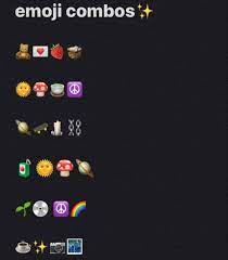 Emoji Combos In 2021 Emoji Combinations Emoji Combos Emoji Words
