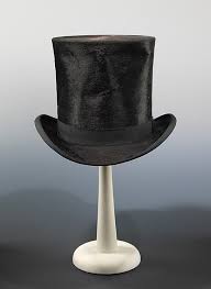 Top Hats Were The Most Common Head Covering For Both Half Dress And Full Dress Styles Victorian Hats Top Hat Hats