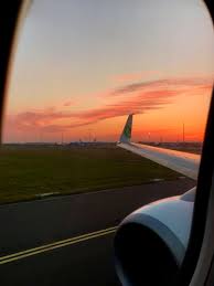 Sunrise Airplane Planet View Aesthetic Vibes Airplane View Visionary Summer Vibes
