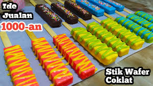 Ide bisnis modal kecil cemilan disukai anak anak jajanan murah meriah 1000 jajanan ini sangat banyak disukai anak anak apalagi klo kita jual nya di area sekolahan pembuatannya mudah modalnya murah. Ide Jualan 1000 An Resep Stik Wafer Coklat Pelangi Dijadikan Es Tambah Laris Manis Youtube
