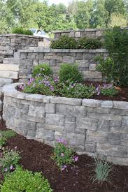 The Rosetta Belvedere Collection Is An Ideal Choice For Garden Retaining Walls Featuring Multiple Unit Siz Gartenmauern Vorgarten Steinmauer Garten