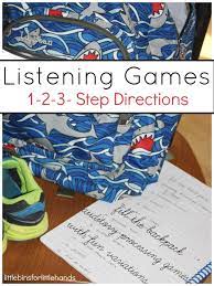 {preschool, kindergarten, autism, dyslexia}auditory pr Listening Games For Auditory Processing Skills Little Bins For Little Hands