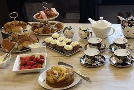 Office Afternoon Tea A Great Excuse To Use Use Our Black Kimono Tea Set Afternoon Tea Good Food Tea Time