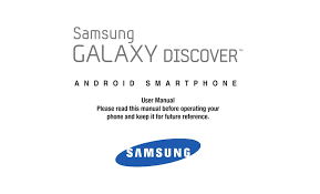 Save big + get 3 months free! Samsung Galaxy Discover Sch R740c User Manual Pdf Download Manualslib