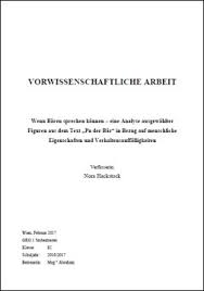 In den aufgaben 1 und 3 schreiben sie emails. Beispiel Vwa Wenn Baren Sprechen Konnen Vwa Beispiele Vorwissenschaftliche Arbeit Info