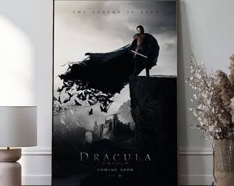 Dracula Untold Movie Poster,wall Art, Home Decor, Movie Collectibles,  Unique Birthday Gifts - Etsy