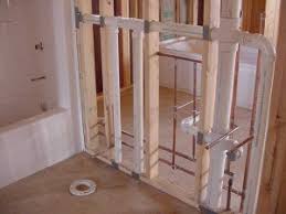 plumbing rough in for bathroom home