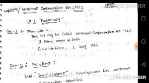 Without this provision, an employer subject to the workmen's compensation act. The Employee S Compensation Act 1923 Global Indian Nurses Organization