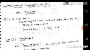 Workmen's compensation act 1952 incorporating all amendments up to 1 january 2006. The Employee S Compensation Act 1923 Global Indian Nurses Organization