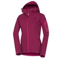 North Finder Women's M warm softshell jacket KRISTI Cherry -Hiking
