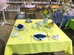 Knowing which table setting rules to follow does not have to be complicated if you just adhere to a few simple choosing the right table setting for your event will depend on several factors, including: Table Setting A Fierce Competition At The Ventura County Fair Kcrw