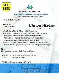 Loker cawas, trucuk, bayat,wedi, pedan, ceper, juwiring, delanggu.klaten has 63,761 members. Lowongan Kerja Pt Putra Abadi Santoso Di Solo Info Loker Solo