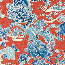 Pearson Fabrics Fabric Detail 8089 76 Oriental Wallpaper Oriental Art Chinese Art