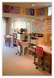 Separate Desk Areas Homeschool Rooms Homeschool Room Design Homeschool Room Organization Homeschool Decor