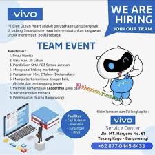 Di dunia kerja & profesi. Pt Blue Ocean Heart Vivo Lowongan Kerja Banyuwangi Facebook