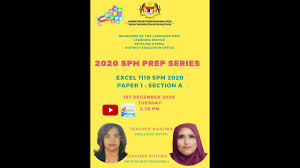 Software project management course offered in spring 2020 at the zhejiang normal university. Spm 2020 Prep Series Excel 1119 Paper 1 Section A Youtube