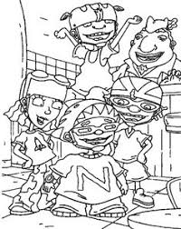 Get hold of these colouring sheets that are full of rocket power pictures and involve your kid in painting them. 27 Ide Rocket Power Coloring Pages