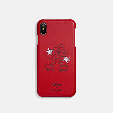 The number one way to break your phone is by dropping it. Shop Coach Disney X Iphone Xs Max Case With Rollerskate Mickey Mouse In 1941 Red
