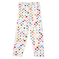 Pom Pom Polka Dot Printed Kids Leggings