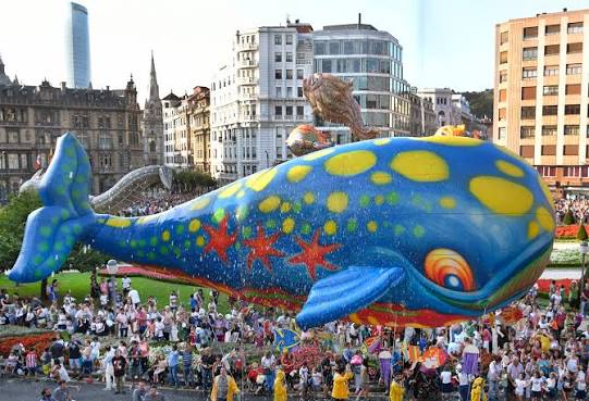 Bilbao.eus, InfoBilbao, News, EL TRADICIONAL DESFILE DE LA BALLENA DE BILBAO SE CELEBRA ESTE AÑO EL 18 DE AGOSTO