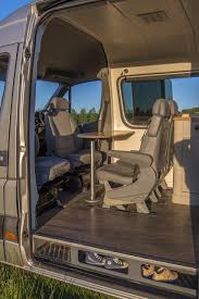 The Moving House Tiny Motorhome Sprinter Van Camper Camper Van Conversion Diy Sprinter Camper Conversion