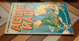 AGGIE MACK #6 VG (Four Star Comics 1948) Scarce PRE-CODE 1st Print 10-cent  Cover