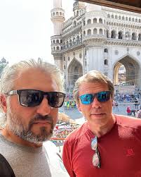 Enjoying some Hyderabadi Biryani and soaking in the sights and sounds of  Charminar before we head out with the first of 2 A320 NEOs this week.  #india #travel #nomadic #pilotlife #tourist #hyderabad #