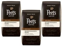 1.4 peet's coffee espresso capsules variety pack, 40 count single cup coffee pods, compatible with nespresso original brewers, crema scura, nerissimo, ricchezza, ristretto. Peet S Coffee Major Dickason S Blend Costco